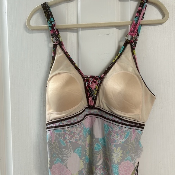 MOTHERHOOD Tankini Swim Top Sz Large - Picture 5 of 6